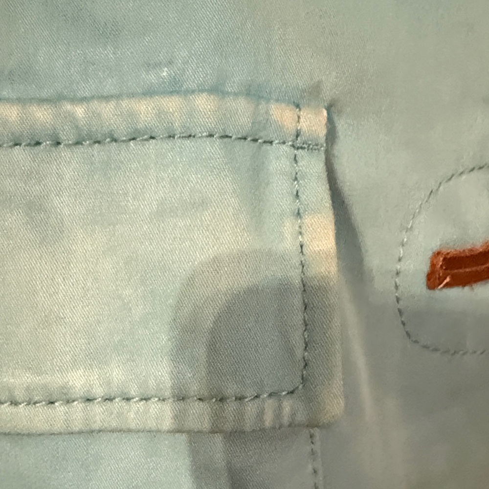 Burberry Bright Aqua Blue Hooded Toggle Coat - Picture 12 of 13